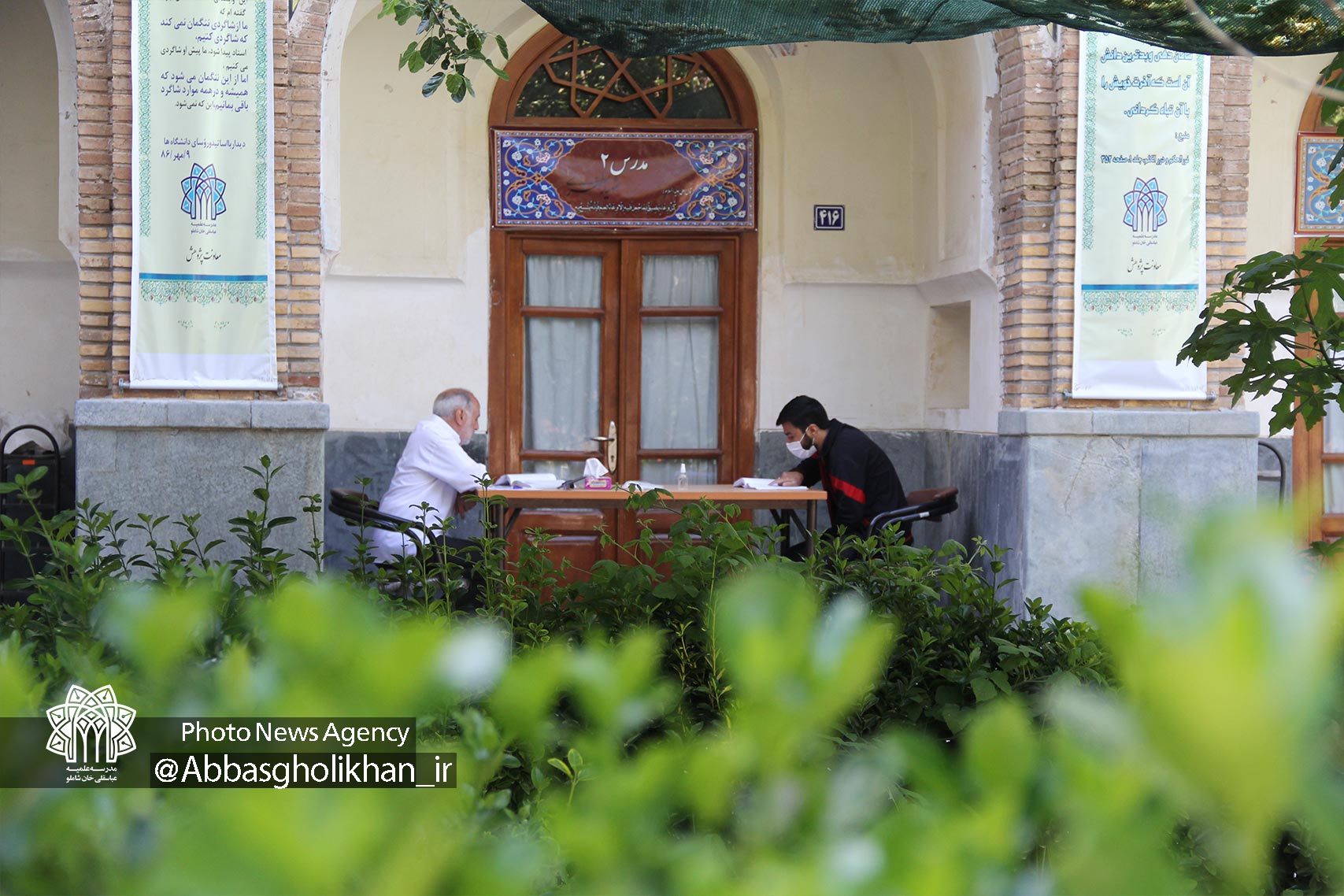گزارش تصویری امتحانات شفاهی فصل بهاردر سطح یک مدرسه علمیه عباسقلی خان