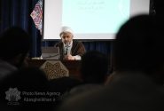 گزارش تصویری از هفتمین روز «مدرسه رمضانیه حکمت اسلامی» در مدرسه علمیه تخصصی عباسقلی خان