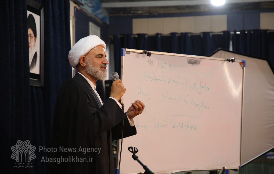 گزارش تصویری از هشتمین و نهمین روز «مدرسه رمضانیه حکمت اسلامی» در مدرسه علمیه تخصصی عباسقلی خان